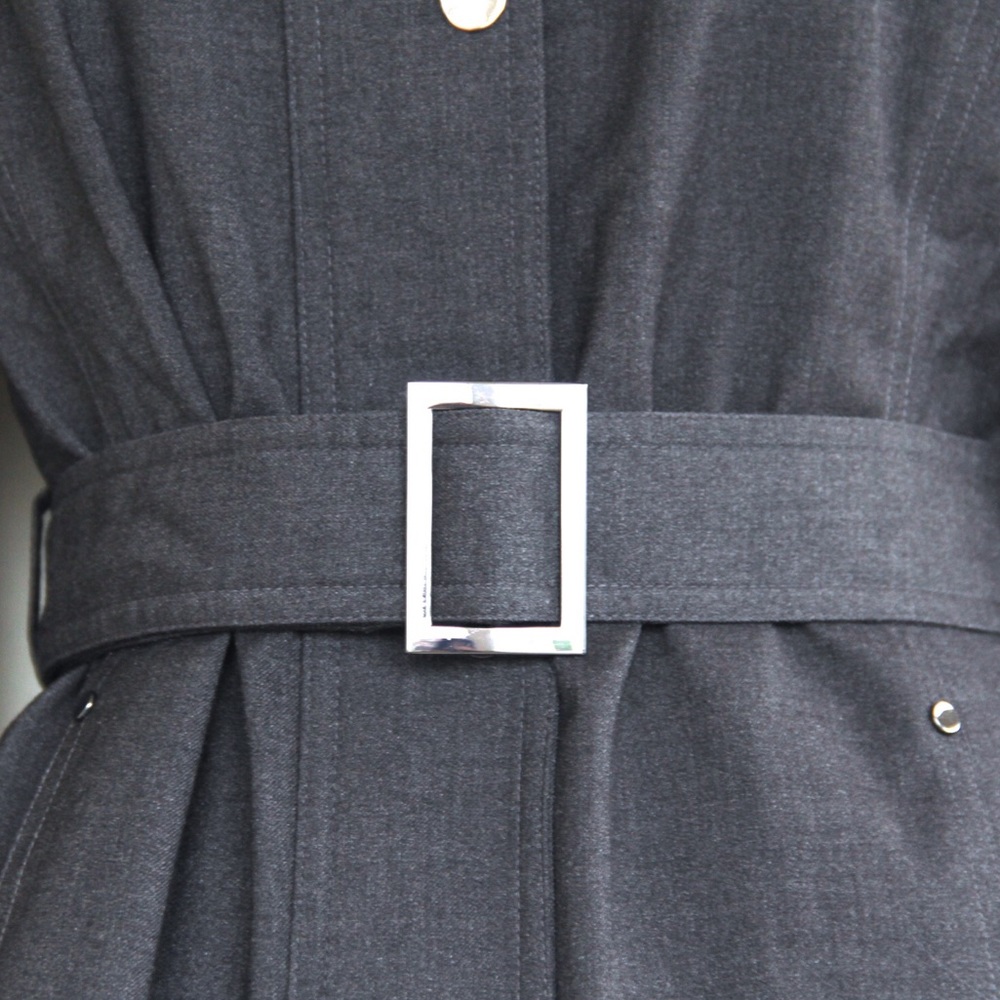 ✨HP✨ Kristen Blake Trench Coat w/ Detachable Hood - Picture 5 of 7